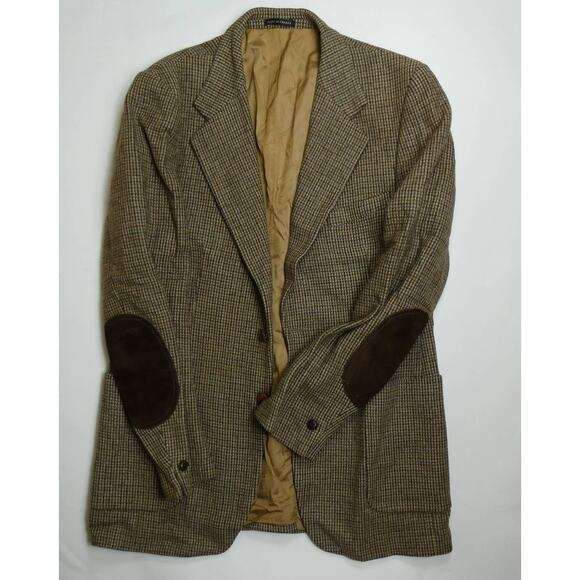 vintage YVES SAINT LAURENT tweed sport coat, size 40R